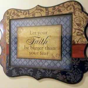 Let Your Faith Wall Art